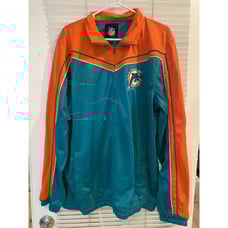 Vintage Miami Dolphins NFL G-III Football Men's XL Soft Jacket Zip Embroidered