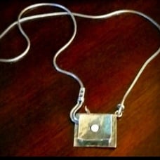 RARE Silpada Sterling Silver Pearl Necklace