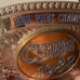 Vintage 1982 Metal Belt Buckle, Silver and Brass, CSHA, High Point Champion