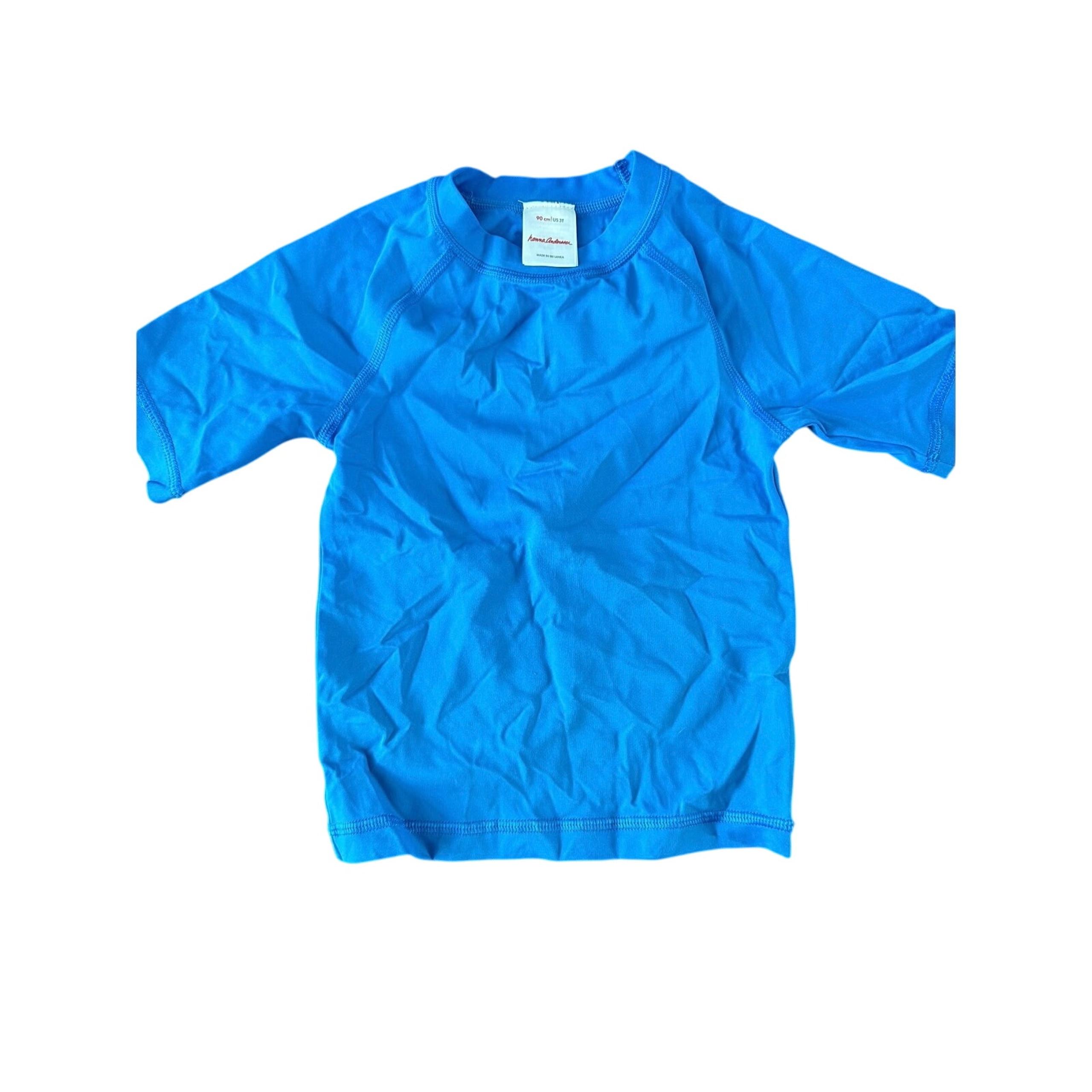 Hanna Andersson Short Sleeve Rash Guard size 3