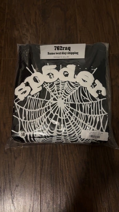 Sp5der OG Web Hoodie (MEDIUM)