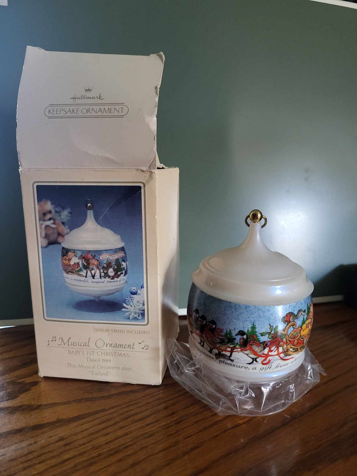 1984 Baby's First Christmas 1984 Hallmark Keepsake Ornament  QX9041