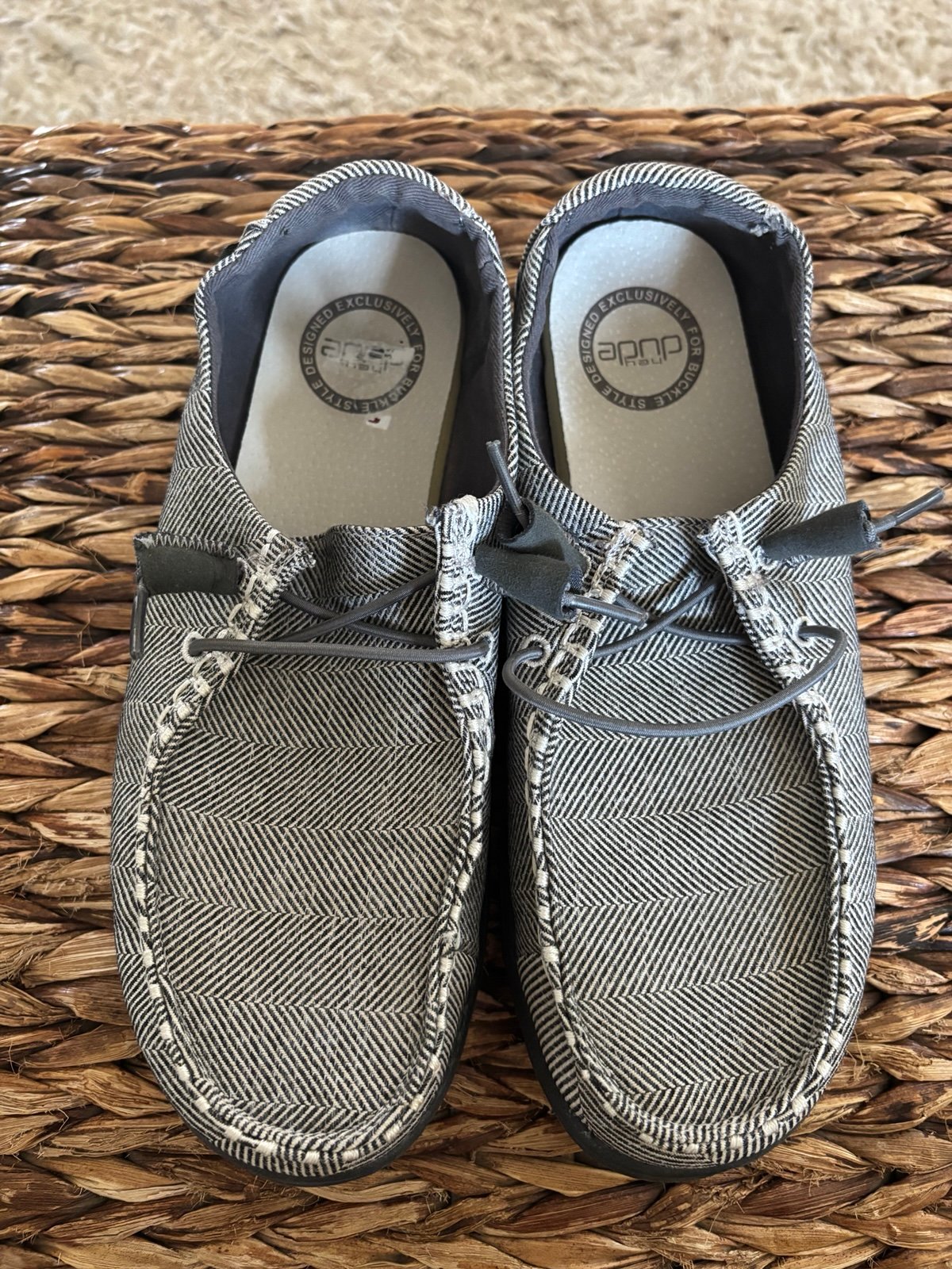 Hey Dude Wendy Herringbone Grey