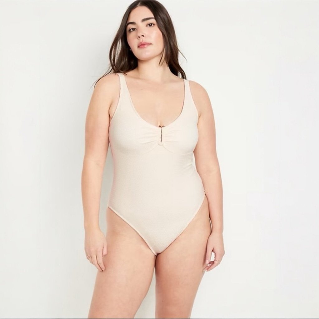 NWT Old Navy Crochet One-Piece Swimsuit