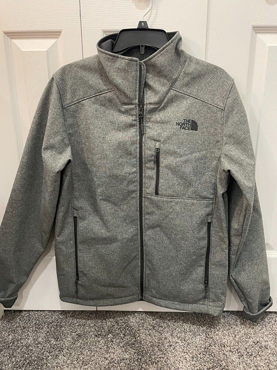 The North Face Hommes Sweater Mens Small Gray Zip Fleece Outdoor Jacket
