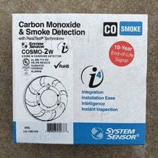 System Sensor COSMO-2W Combination Carbon Monoxide and Smoke detection 2032 exp.