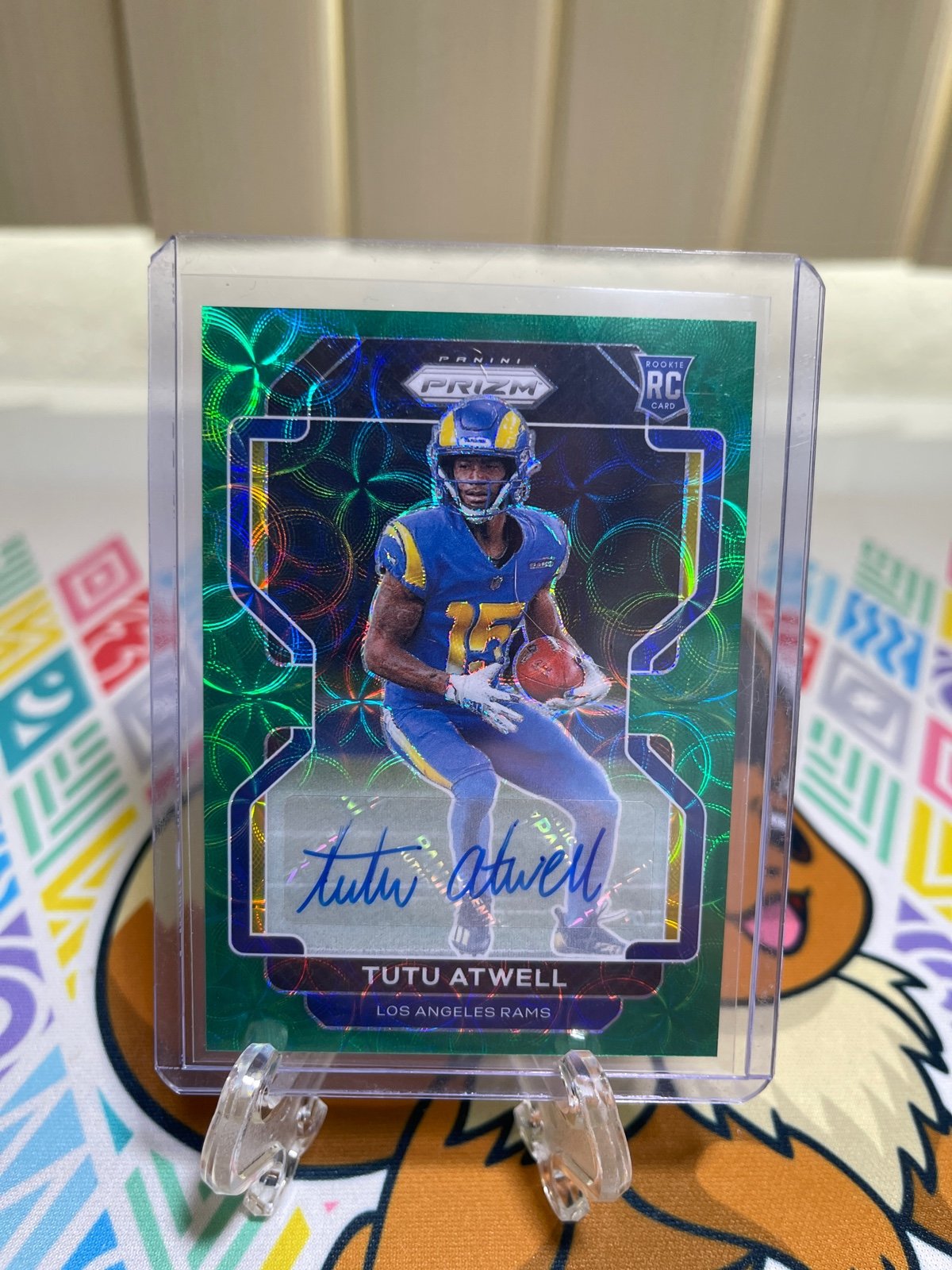 Tutu Atwell rookie scope auto /75