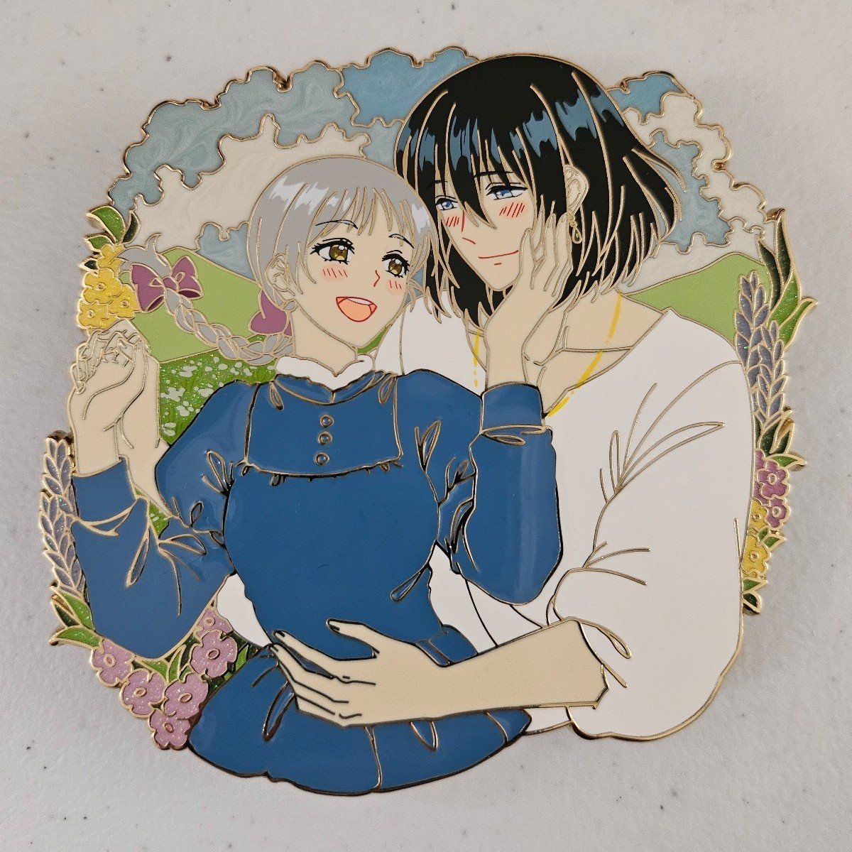 Howl & Shophie LE Fantasy Enamel Pin by Mintyxpins