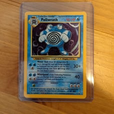Pokemon card poliwrath