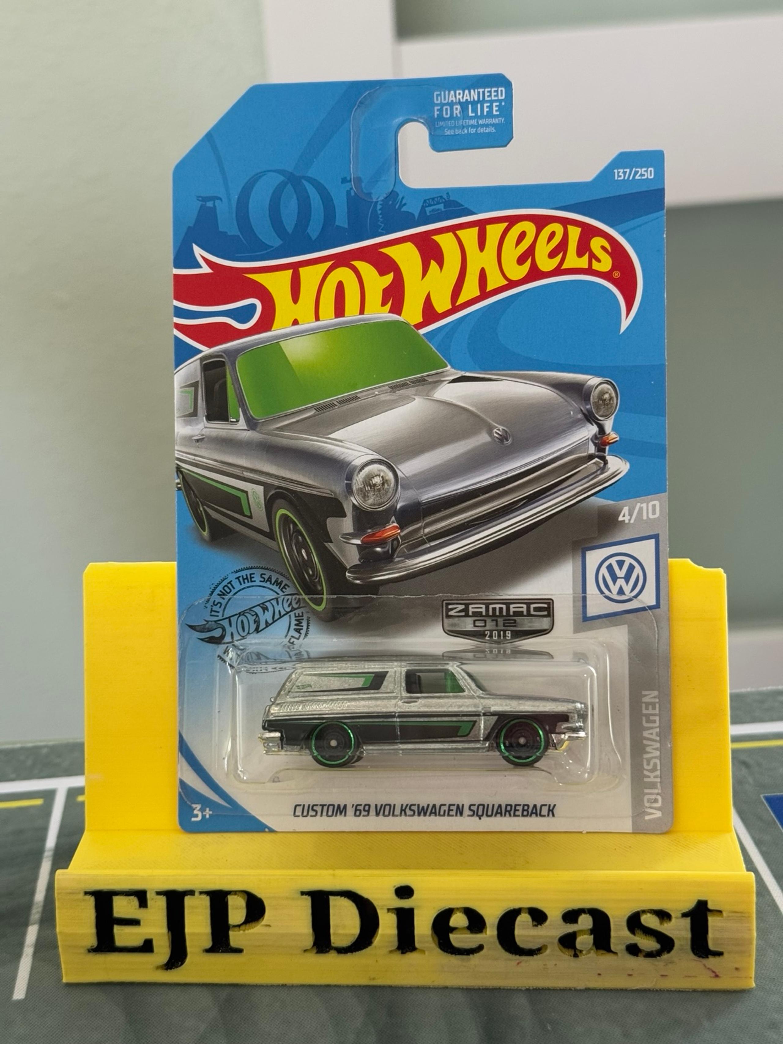 Hot Wheels ZAMAC Custom '69 Volkswagen Squareback 2019