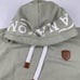 Wanakome Hoodie Sweatshirt Women’s Size L Spellout Green Cotton Blend Thick Soft
