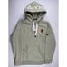 Wanakome Hoodie Sweatshirt Women’s Size L Spellout Green Cotton Blend Thick Soft