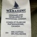 Wanakome Hoodie Sweatshirt Women’s Size L Spellout Green Cotton Blend Thick Soft