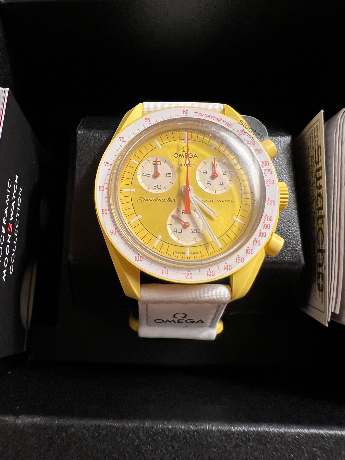 Omega x Swatch Moonswatch Mission to the SUN Unisex Watch