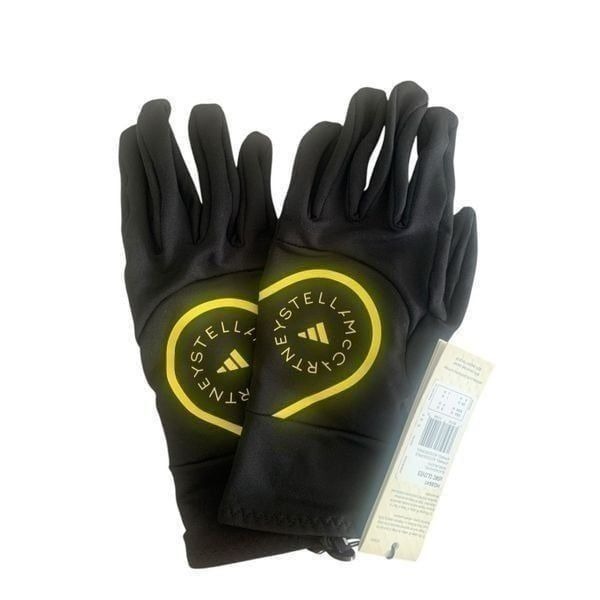 Adidas By Stella McCartney Stretch Jersey Gloves Size M