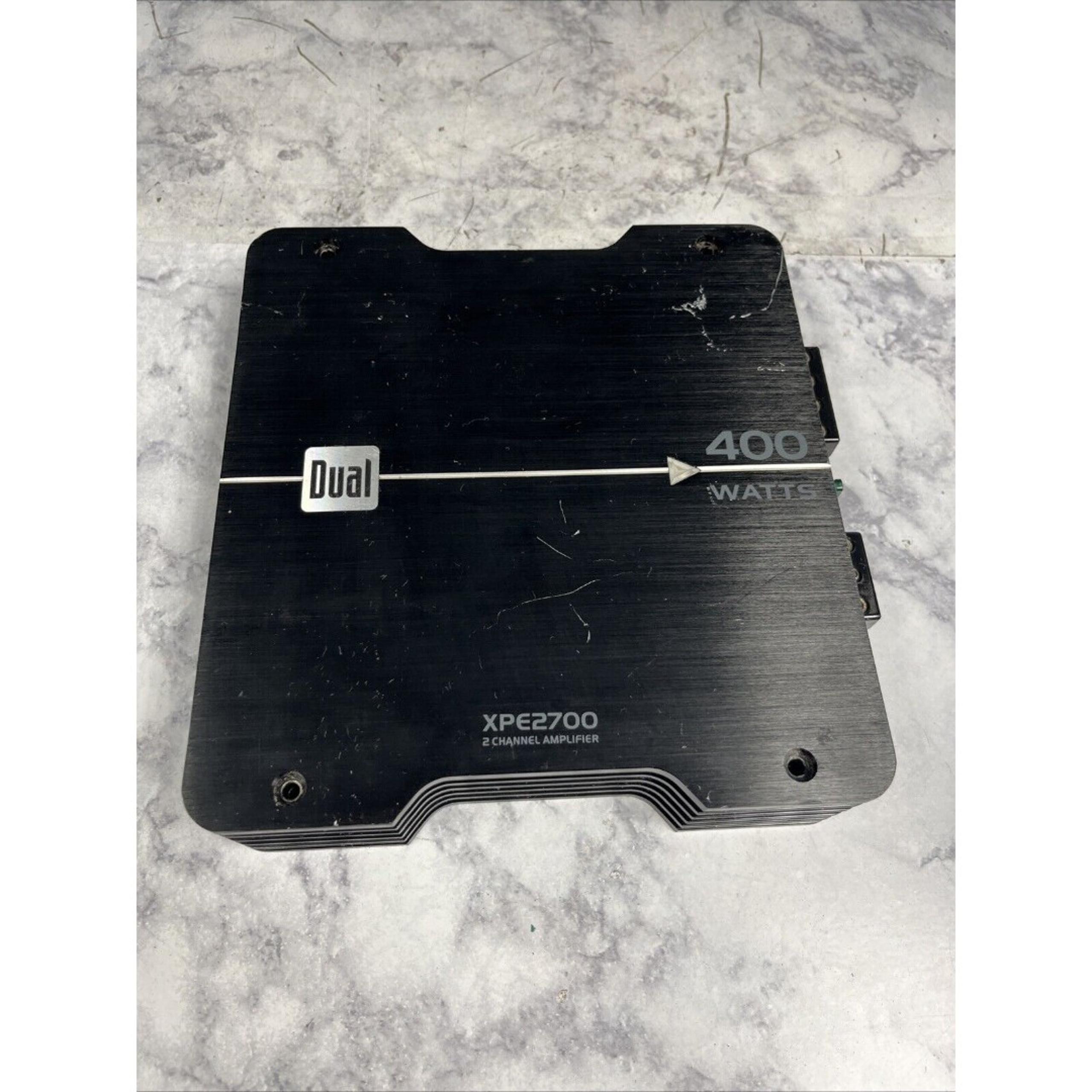 Dual Electronics XPE2700 Car Power Amplifier 2-Channel 400W - TESTED!