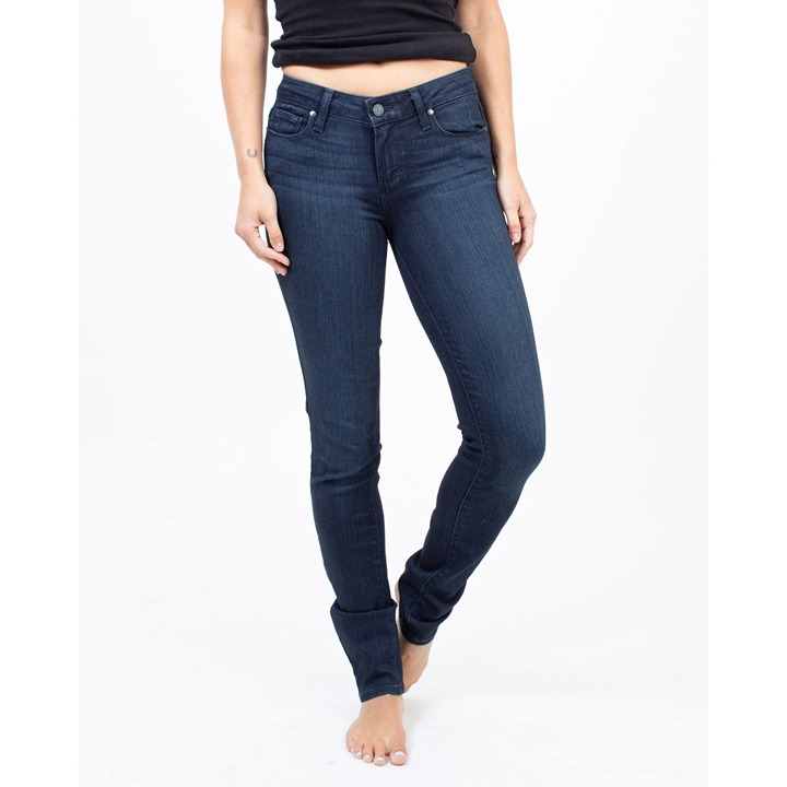 Paige Womens Dark Wash Skyline Skinny Jeans Size 29