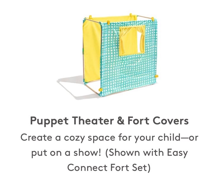 Lovevery Puppet Theatre & fort