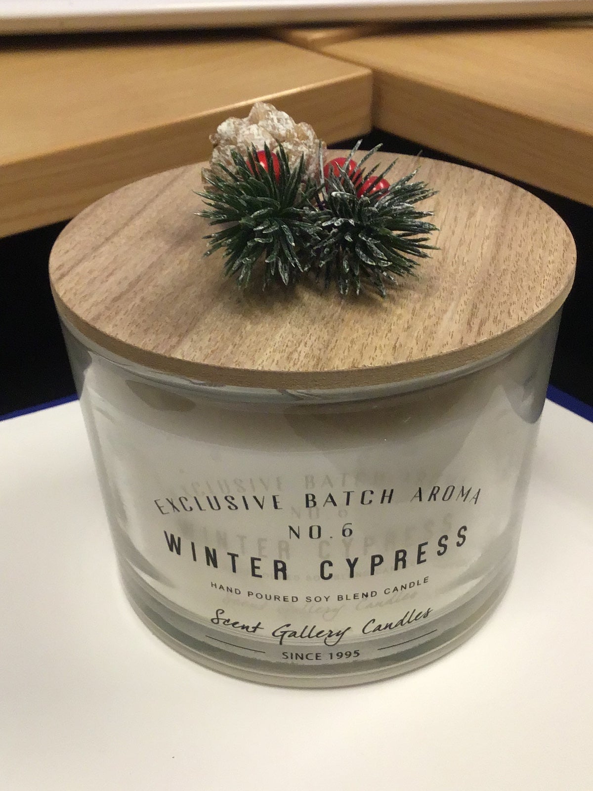 WINTER CYPRESS CANDLE NO. 6
