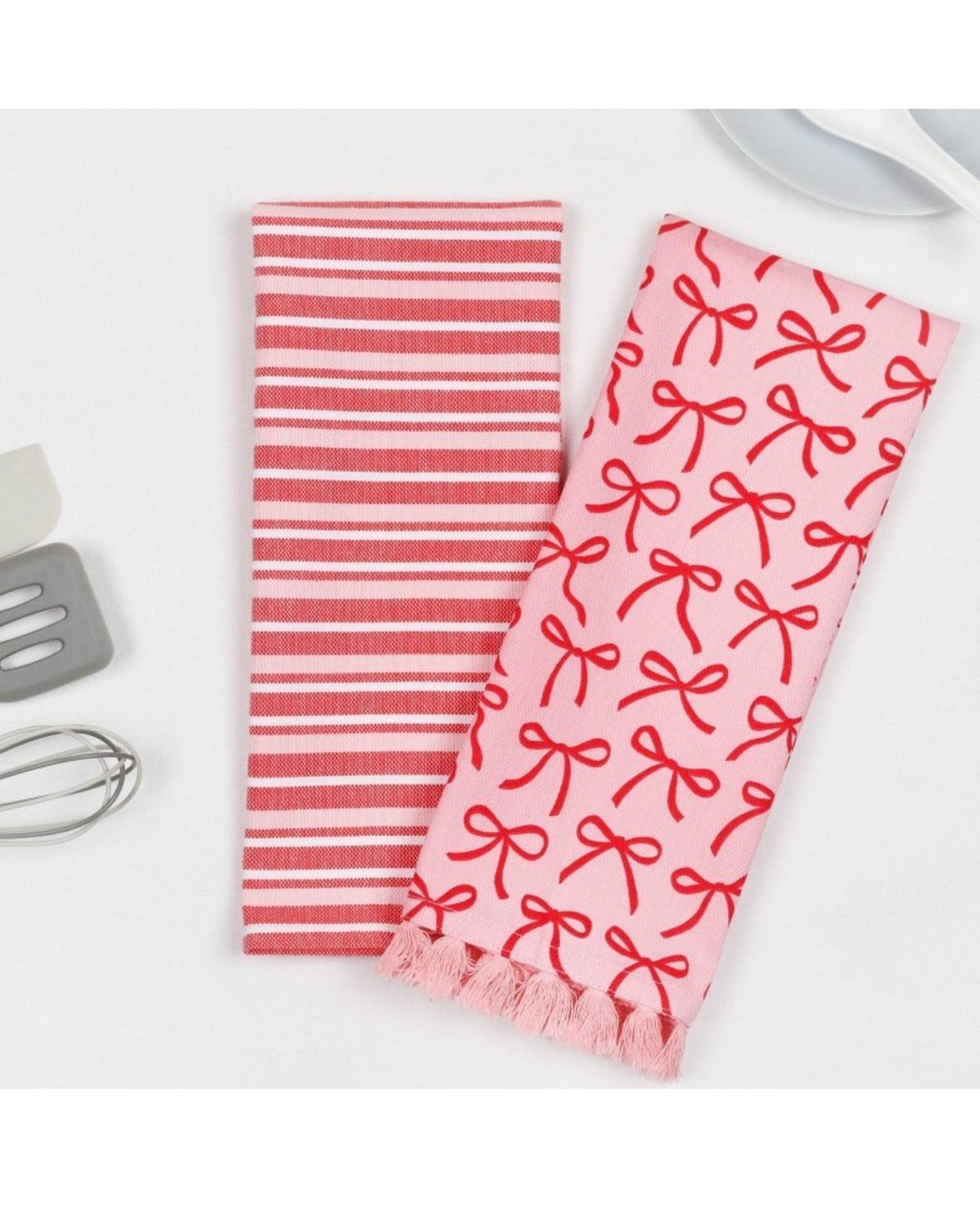 Dish Towels Bow - Bullseye's Playground
