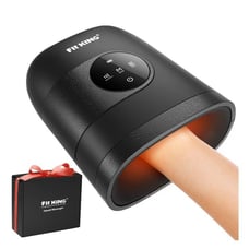 FIT KING Cordless Hand Massager with Heat for Hand Massage ((110.00 VALUE))