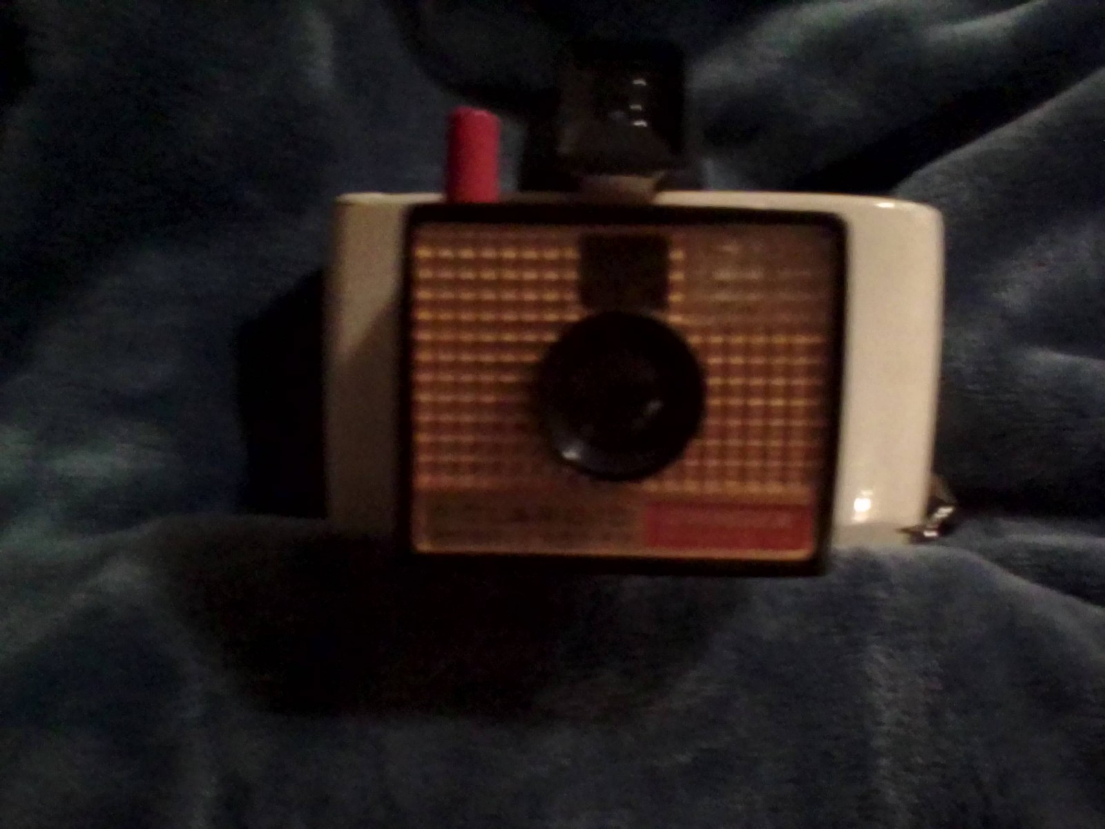 Vintage Polaroid Camera with Case