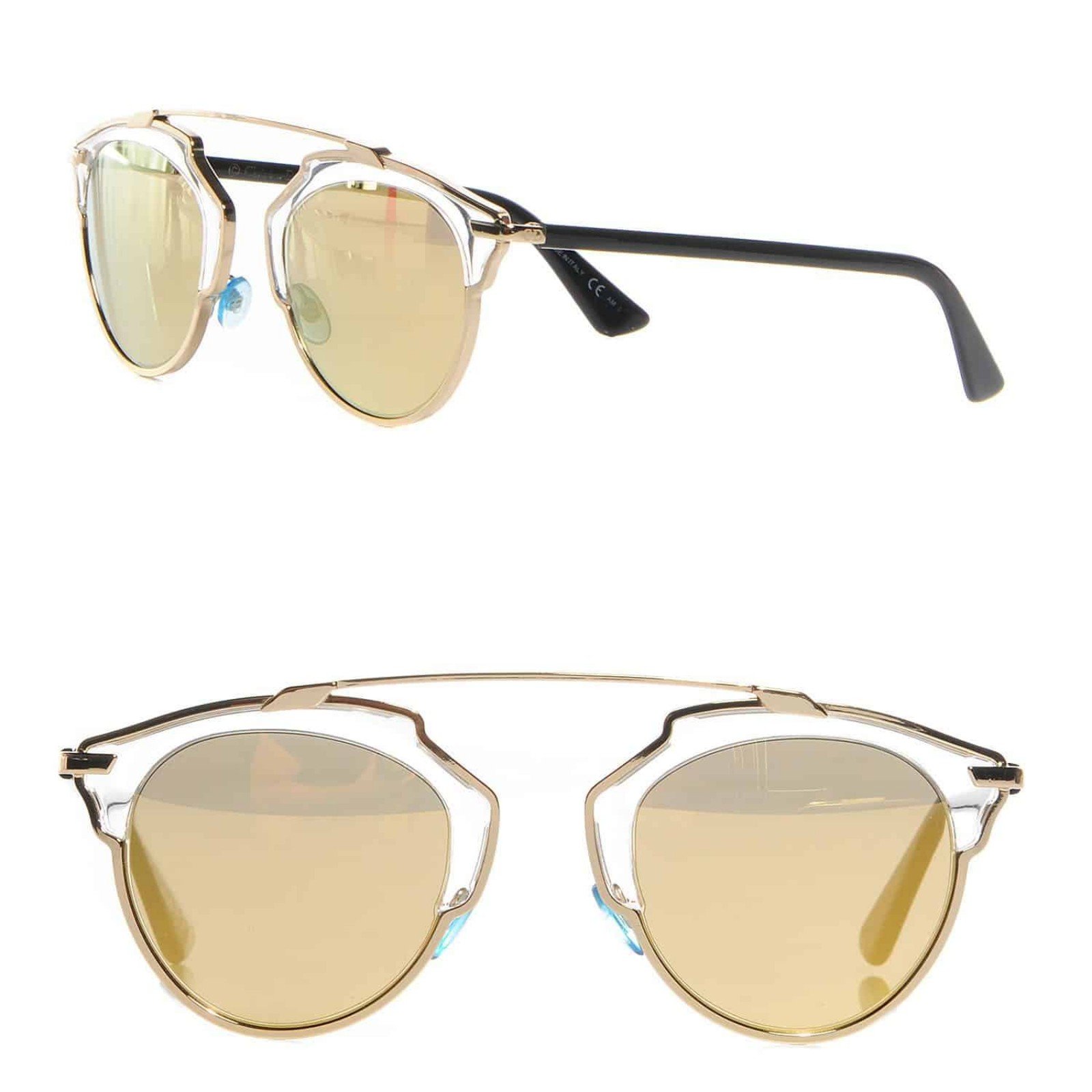 DIOR golden frames NWT