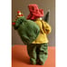 Woodsman Santa with Tree and bag of Gifts