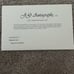 SARAH BRIGHTMAN AUTOGRAPHED PHOTO