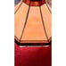 Vintage stained glass light shade.