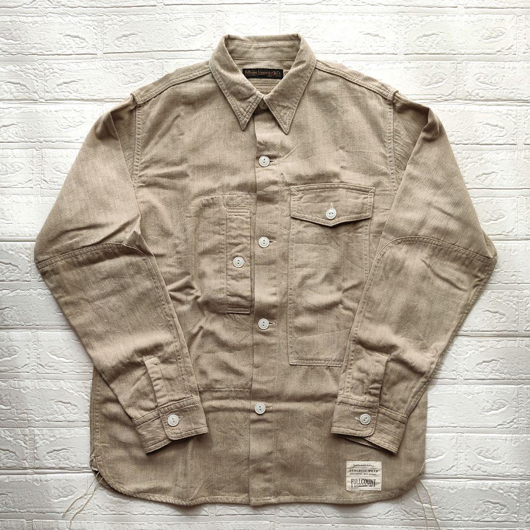 FULLCOUNT Full Count Herringbone Shirt 4918