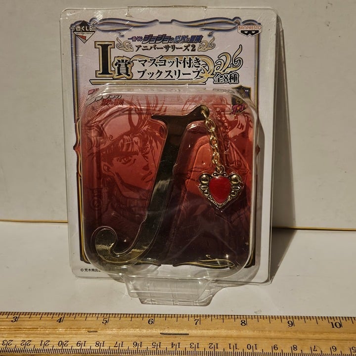 25th anniversary Jojo’s Bizarre Adventure Jonathan Joestar J book mark Banpresto