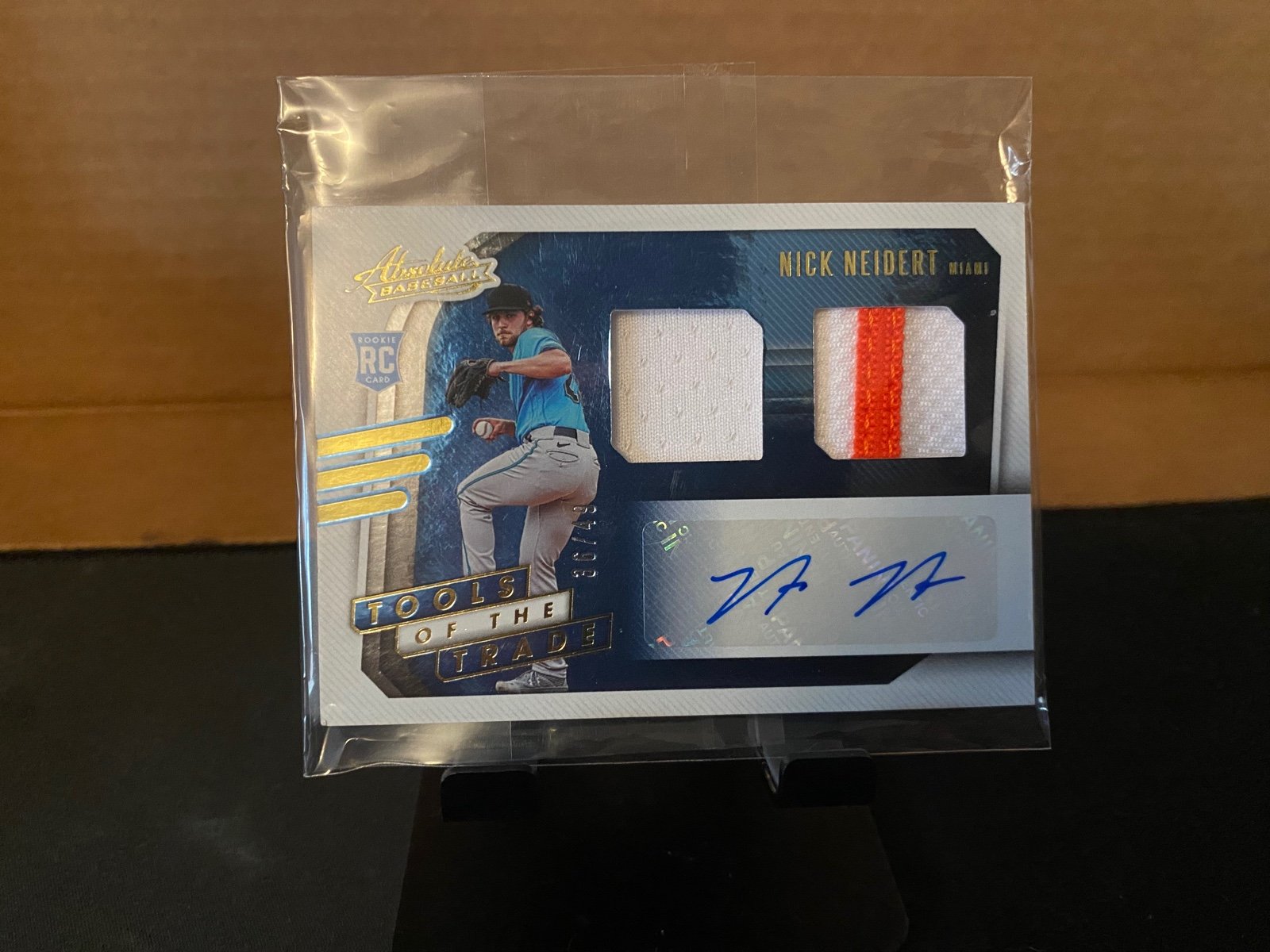 Nick Neidert RPA dual patch /49