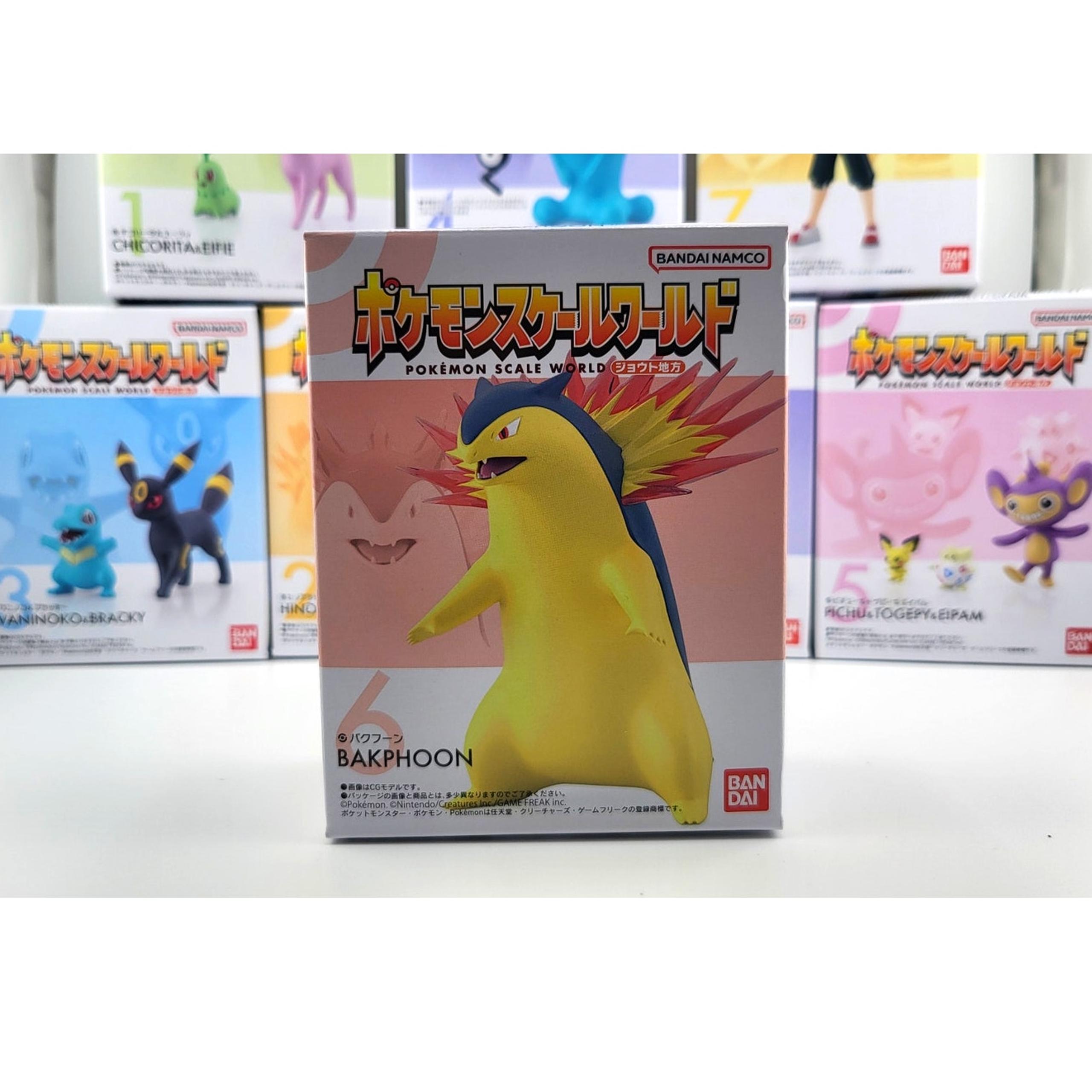 NEW Pokemon 1/20 Scale World of Johto Region Bandai Typhlosion