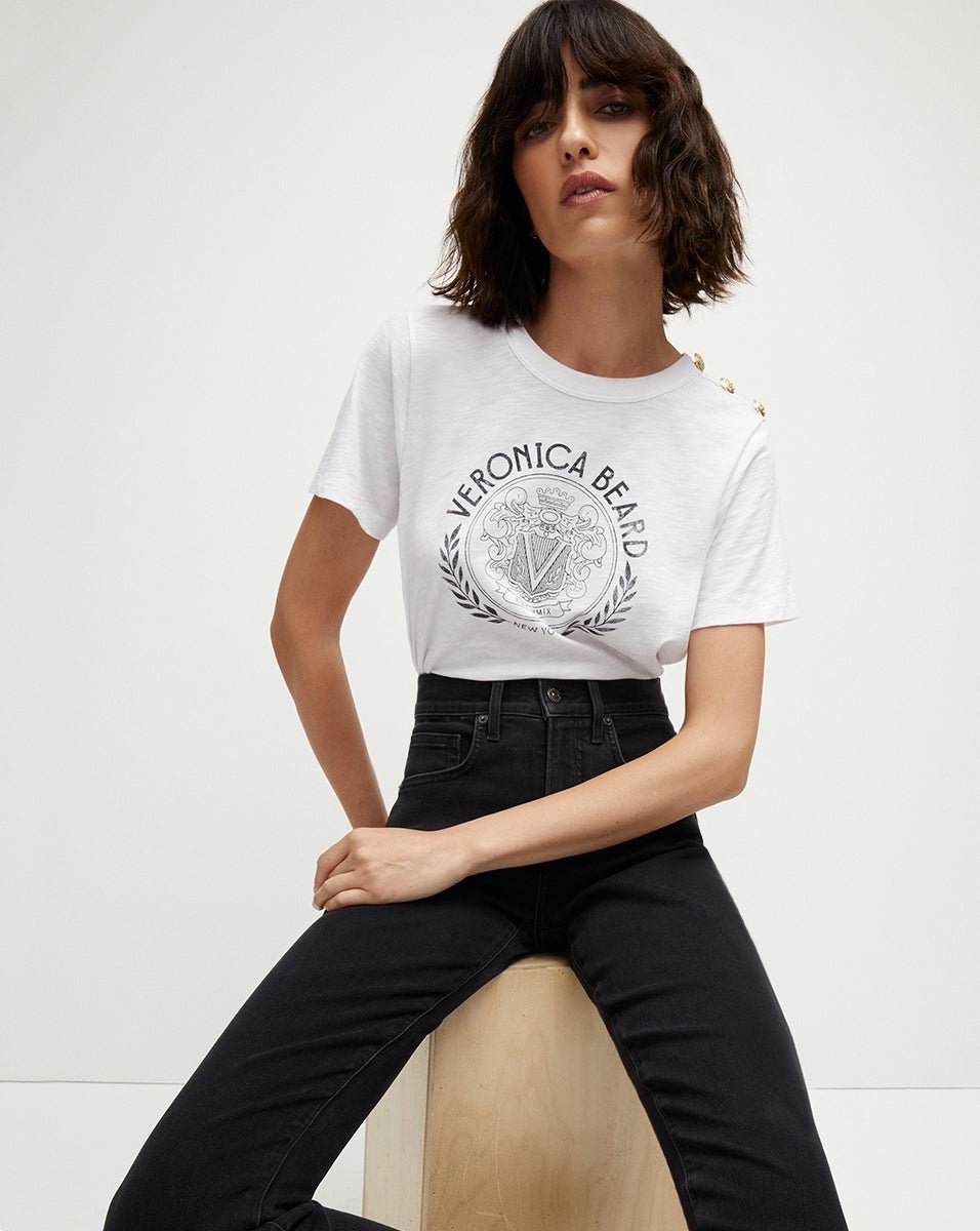 Veronica Beard Carla Logo Tee