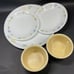 Corelle Lot, Secret Garden pattern, 5 pieces