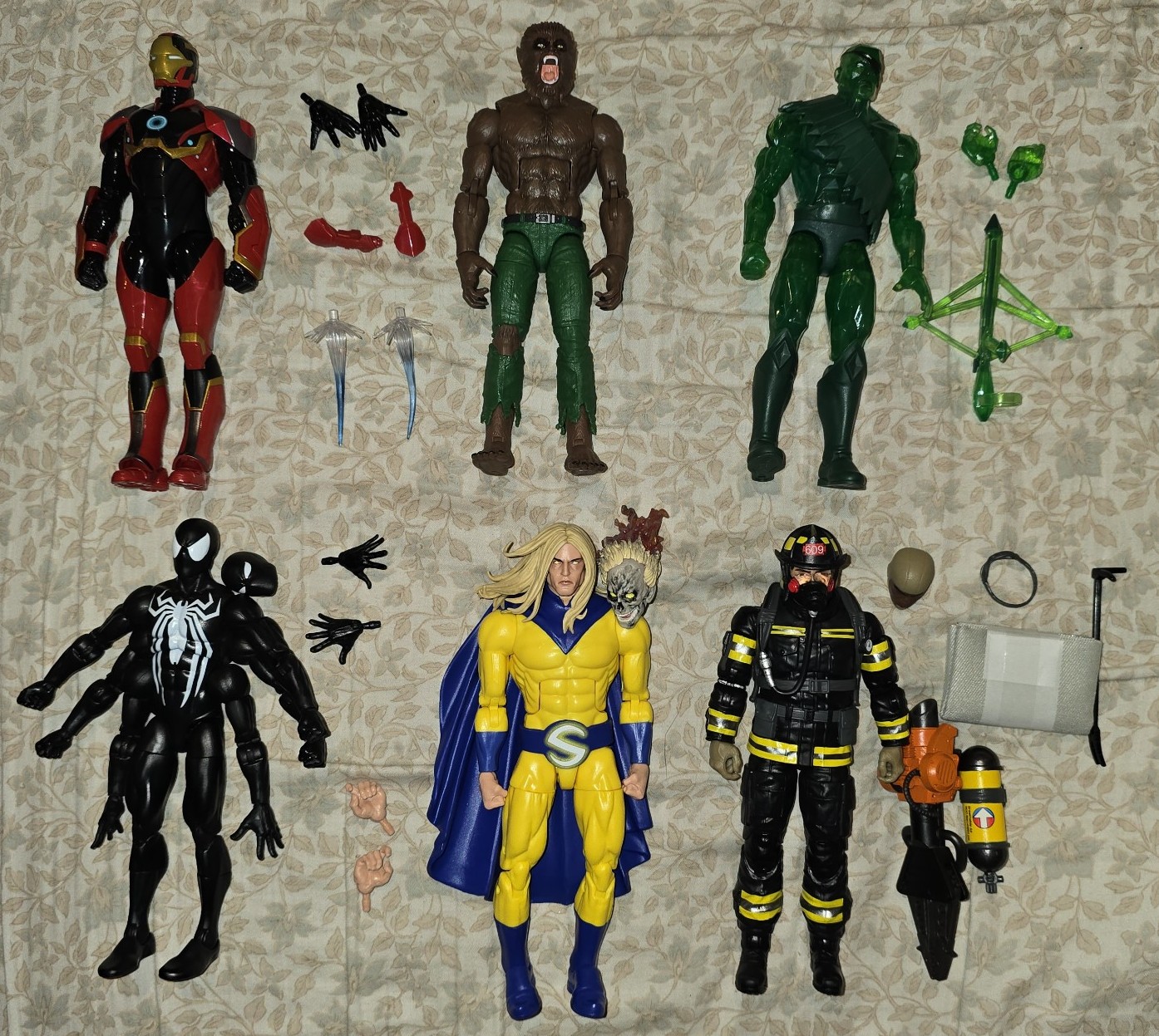 Marvel legends lot of 6