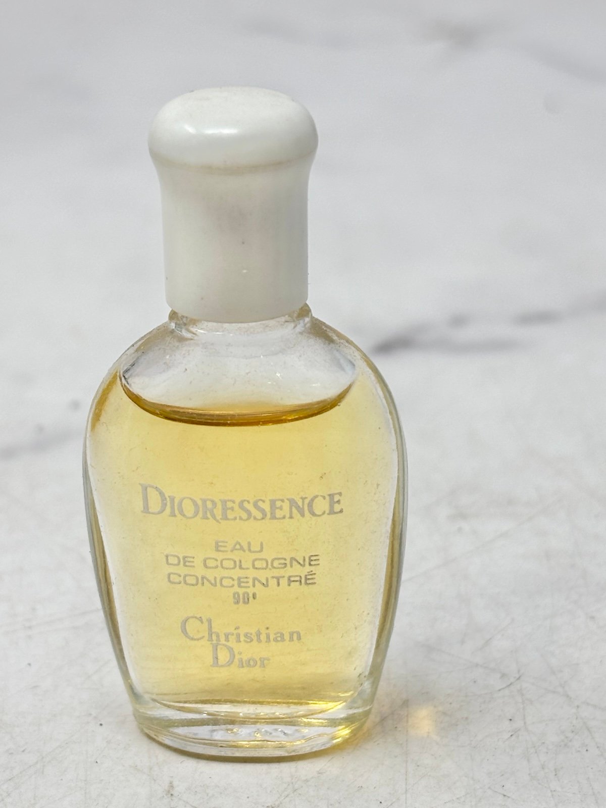 Vintage Christen Dior dioressence oeau de cologne concentre mini splash bottle