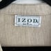 Vintage Izod 100% Acrylic Tan Cream Cardigan Men’s Size Medium Made in USA