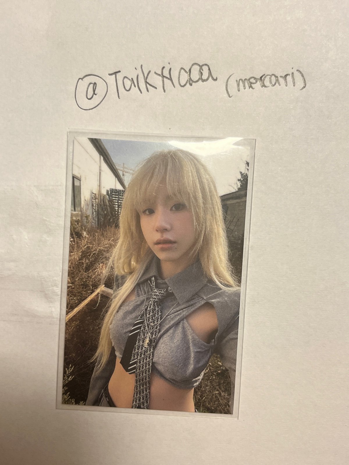 Twice pop up photocard