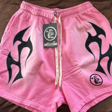 Pink hellstar shorts
