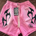 Pink hellstar shorts