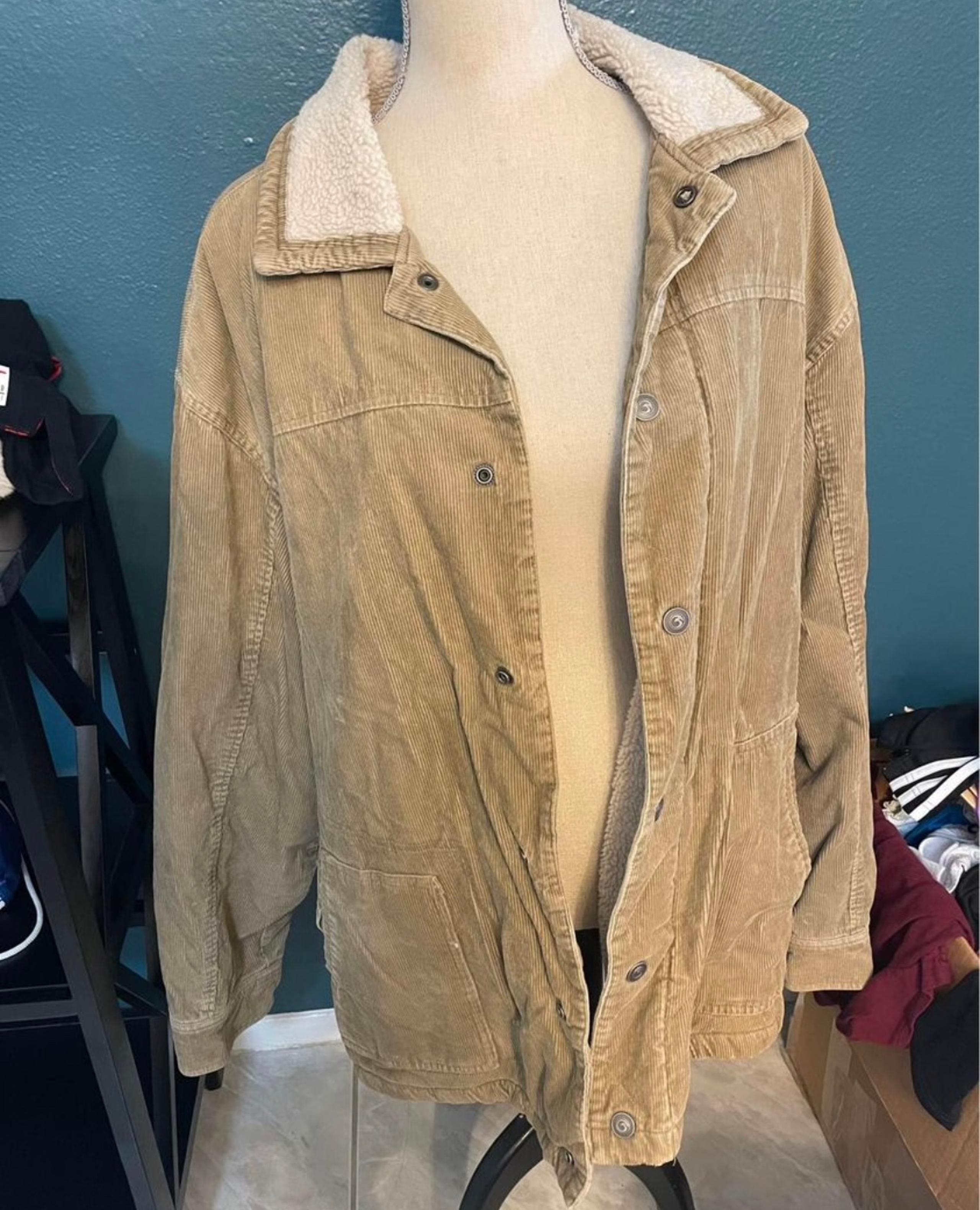 Men’s XL Bullhead 100% Cotton Shell 100% Polyester Lining Warm Jacket