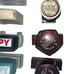 Lot of 8 Vintage Office Filing Rubber Stamps