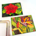 Vintage 8 Piece Pimpernel Hawaiian Flowers Jean Bradley Cork Backed Placemats
