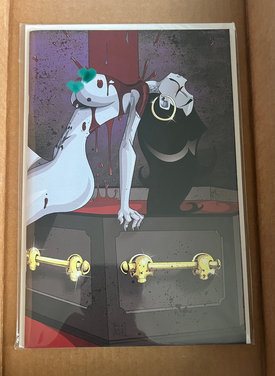 Sad Girl Psycho Baby 2 Dan Mendoza Coffin Comics Exclusive HTF