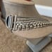 Stella & Dot Electra Statement Necklace black gray rhinestones silver
