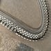Stella & Dot Electra Statement Necklace black gray rhinestones silver