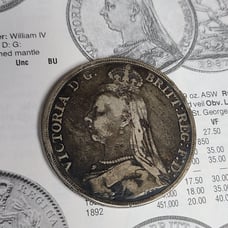 Great Britian silver crown km# 765 ready to ship make offers