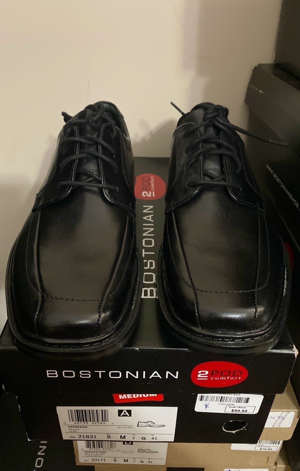 Dress Shoes Bostonian Expresso Men's 8US